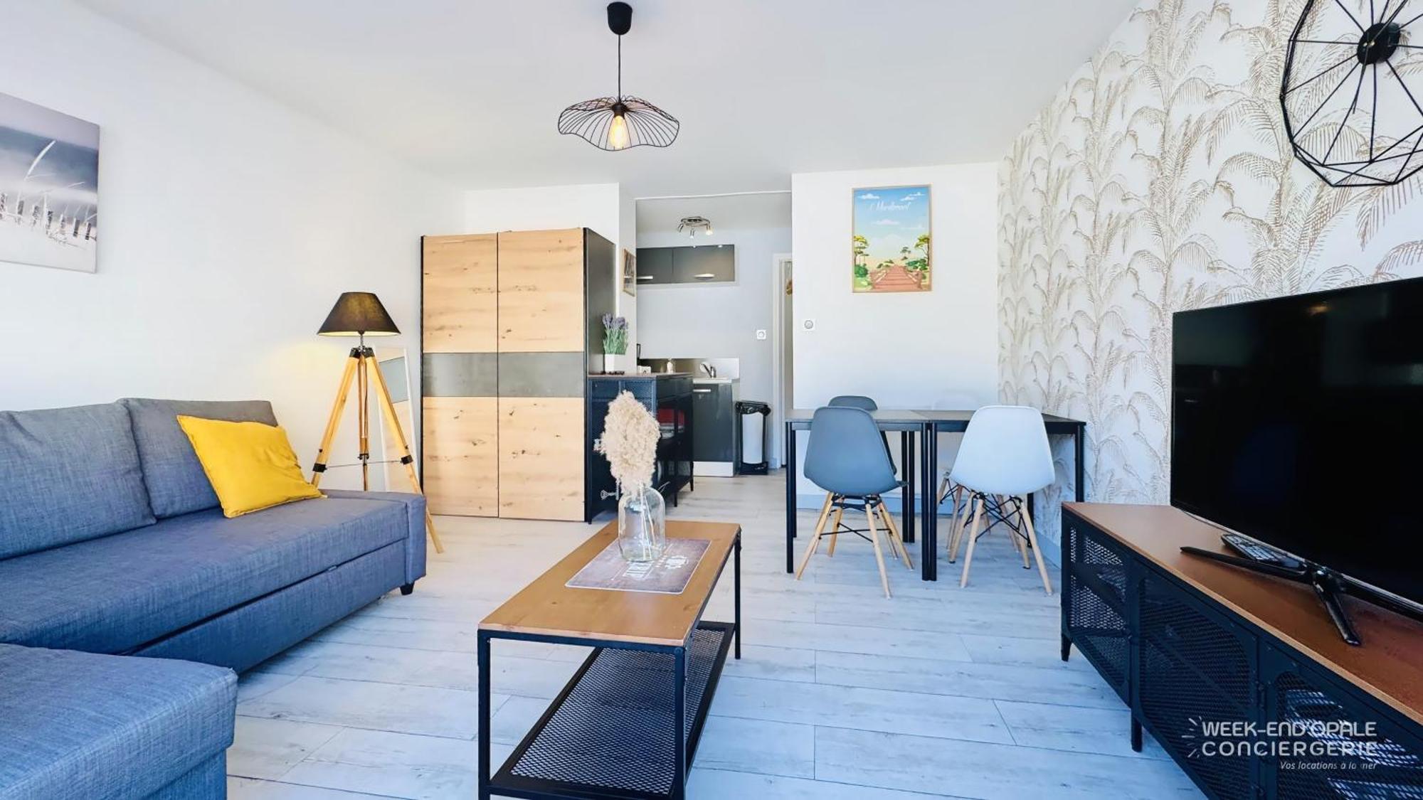 Appartement Sunrise Au Pied De La Plage Мерлімон-Плаж Екстер'єр фото